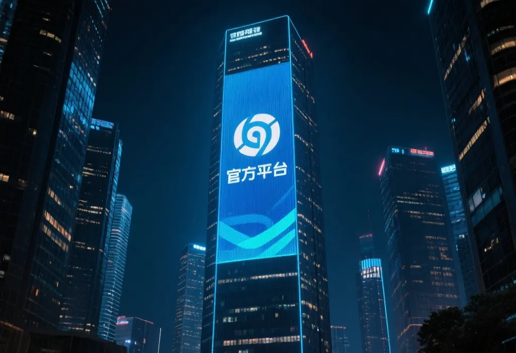 数字化城市中的官方平台象征